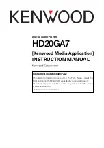 Предварительный просмотр 45 страницы Kenwood HD20GA7 Instruction Manual