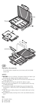 Kenwood HG208 Instructions Manual preview