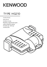 Preview for 1 page of Kenwood HG210 Instructions Manual