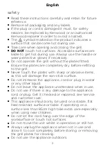 Preview for 5 page of Kenwood HG210 Instructions Manual