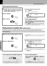 Preview for 34 page of Kenwood HM-333 Instruction Manual