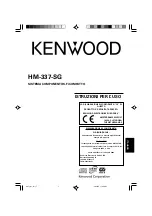 Preview for 73 page of Kenwood HM-337-SG Instruction Manual