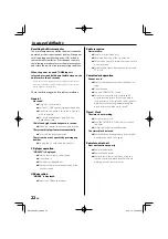 Preview for 22 page of Kenwood HM-438USB Instruction Manual