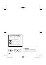 Preview for 24 page of Kenwood HM-438USB Instruction Manual