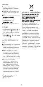 Preview for 5 page of Kenwood HM-535 Instructions Manual