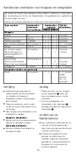 Preview for 10 page of Kenwood HM-535 Instructions Manual