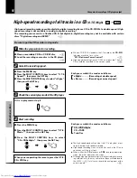 Preview for 56 page of Kenwood HM-982RW Instruction Manual