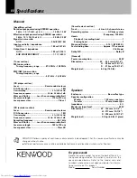 Preview for 88 page of Kenwood HM-982RW Instruction Manual