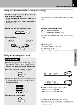 Preview for 31 page of Kenwood HM-DV5 Instruction Manual