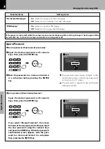 Preview for 38 page of Kenwood HM-DV5 Instruction Manual