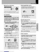 Preview for 23 page of Kenwood HM-DV7 Instruction Manual