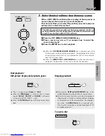 Preview for 25 page of Kenwood HM-DV7 Instruction Manual