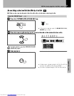 Preview for 37 page of Kenwood HM-DV7 Instruction Manual