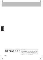 Preview for 132 page of Kenwood HM-L700 Instruction Manual