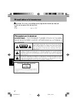 Preview for 134 page of Kenwood HM-L700 Instruction Manual