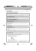 Preview for 3 page of Kenwood HM-V655MP Instruction Manual