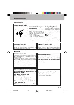 Preview for 51 page of Kenwood HM-V655MP Instruction Manual