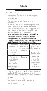 Preview for 28 page of Kenwood HMP 30 SI Lite Instructions Manual