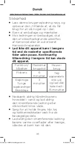 Preview for 48 page of Kenwood HMP 30 SI Lite Instructions Manual