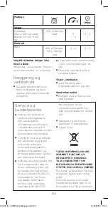 Preview for 63 page of Kenwood HMP 30 SI Lite Instructions Manual