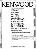 Kenwood HTB-203 Instruction Manual preview