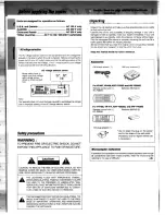 Preview for 2 page of Kenwood HTB-203 Instruction Manual