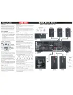 Preview for 1 page of Kenwood HTB-506 Quick Start Manual