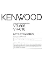 Предварительный просмотр 5 страницы Kenwood HTB-805DV User Manual