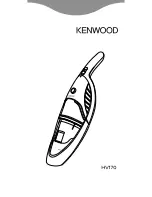 Предварительный просмотр 1 страницы Kenwood HV170 Instruction Manual