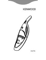 Kenwood HV170 Instruction Manual preview