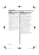 Preview for 4 page of Kenwood Hyundai 00271-06000 Instruction Manual