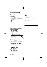 Preview for 18 page of Kenwood Hyundai 00271-06000 Instruction Manual