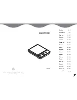 Preview for 1 page of Kenwood IH100 User Manual