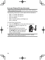 Preview for 19 page of Kenwood Instruction manual Instruction Manual