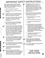 Preview for 3 page of Kenwood IS-M40 Instruction Manual