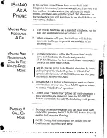 Preview for 21 page of Kenwood IS-M40 Instruction Manual