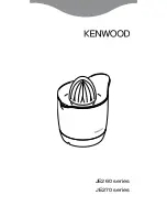Kenwood JE260 series Instructions Manual preview