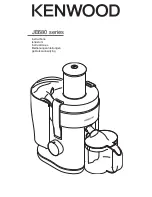 Preview for 1 page of Kenwood JE680 series Instructions Manual