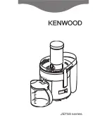 Kenwood JE750 series Instructions Manual preview