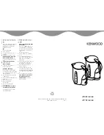 Preview for 2 page of Kenwood JK340 series User Manual