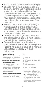 Preview for 3 page of Kenwood JKM75 Instructions Manual