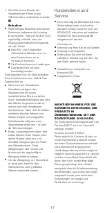 Preview for 17 page of Kenwood JKM75 Instructions Manual