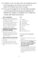 Preview for 4 page of Kenwood JKP250 Instructions Manual