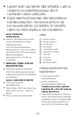 Preview for 65 page of Kenwood JKP250 Instructions Manual