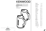 Kenwood JKP300 series Instructions Manual preview