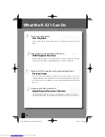 Предварительный просмотр 6 страницы Kenwood K-521 Instruction Manual