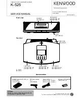 Kenwood K-525 Service Manual preview