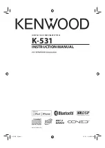 Preview for 1 page of Kenwood K-531-B Instruction Manual