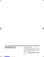 Preview for 48 page of Kenwood K-531 Instruction Manual