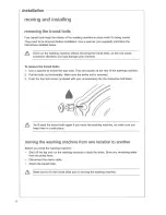 Preview for 8 page of Kenwood K1016WM17 Installation And Instruction Manual